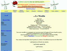 Tablet Screenshot of minigolf-le-moulin.info